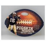 2001 Fleer Die-Cut Drew Brees Rookie #1 Edges