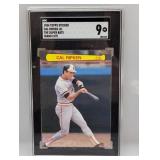 1984 Topps Sticker The Super Bats Cal Rypken SGC 9