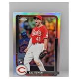 2026 Topps Chrome Refractor Sal Stewart RC #72