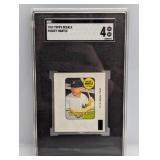 1969 Topps Decal Mickey Mantle SGC 4