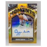 2026 Finest Ozzie Smith Auto Gold Refractor 34/50