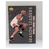 1993-94 UD Season Leaders Steals Michael Jordan