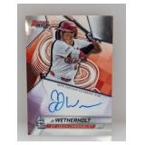 2025 Bowman Best JJ Wetherholt Auto Auto B25-JJW