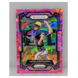 2024 Prizm Pink Cracked Ice Prospect Misiorowski