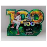 2025 Leaf Die-Cut Green Top 100 Tink Hence SP 1/5