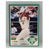 2001 Fleer Platinum Albert Pujols RC Team Leaders