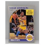 1990-91 NBA Hoops MVP Magic Johnson Scratches