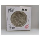 1925 90% Silv Peace $1 Dollar