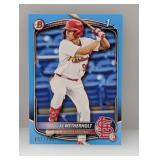 2025 Bowman Prospects Sky Blue JJ Wetherholt RC