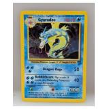 2000 Pokemon Base Set 2 Gyarados Holo #7 Edge