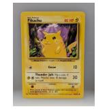 1999 Pokemon Pikachu #58 Creases/Edges