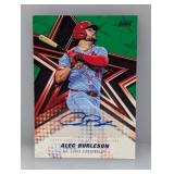 2026 Topps Alec Burleson Autograph /99 Green