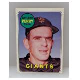 1969 Topps Baseball GAYLORD PERRY HOFR 485