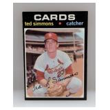 1971 Topps Ted Simmons RC #117