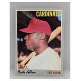 1970 Topps Baseball DICK ALLEN HOFR 40 Scratches