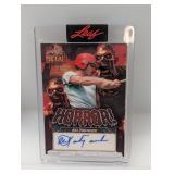 1/1 Leaf Halloween Horror Carl Yastrzemski Auto