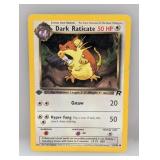 Pokemon 2000 1st Edition Dark Raticate 51 Surface
