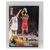 1995-96 UD CC Playoff Time! Michael Jordan #143