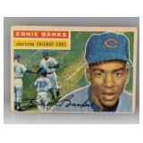 1956 Topps Ernie Banks White Back #15 C/E/S