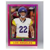2024 Topps Chrome Pink Ref Blake Corum RC #74TF-14
