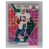 2020 Mosaic HOF Pink Camo Prizm Dan Marino #292