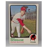 1973 Topps RICH GOSSAGE ROOKIE CARD/HOFR 174