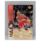 1995-96 UD Major Attractions Michael Jordan #337
