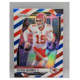 2024 Prizm Red White and Blue Prizm Mahomes II
