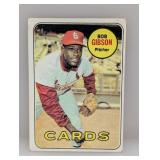 1969 Topps Bob Gibson #200 Corners