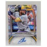 /199 2025 Topps Tribute Chourio Auto Auto Edge