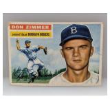 1956 Topps Don Zimmer #99 White Background C/S/S