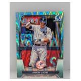 2023 Bowman Chrome Aaron Judge Aqua RayWave 19/199