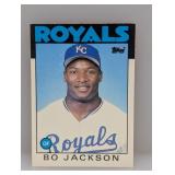 1986 Topps Traded Bo Jackson RC #50T Edges