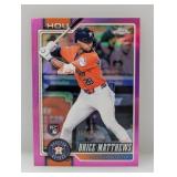 2026 Topps Chrome Pink Ref Brice Mathews /250