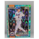 2026 Topps Chrome Aqua Wave Ref Carson Benge /199