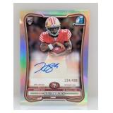 2026 Bowman Chrome Kaelon Black 49ers RC Auto /499