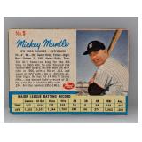 1962 Post Cereal Mickey Mantle #5 C/C/S