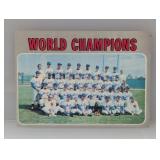 1970 TOPPS WORLD CHAMPIONS MIRACLE METS TEAM 1 S