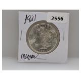 1921 90% Silv Morgan $1 Dollar