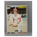 1970 TOPPS Baseball JOE TORRE HALL OF FAMER 190 MK