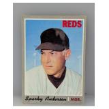 1970 Topps Sparky Anderson #181 C/E/S