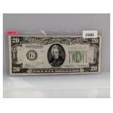 1934-A Chicago $20 Fed Reserve Note