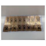 (16) 1/4000oz 24K Goldbacks