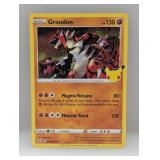 2021 Pokemon Celebrations Groudon Foil #17