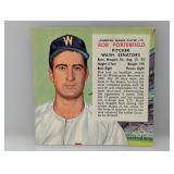 1954 RED MAN TOBACCO Baseball BOB PORTERFIELD C