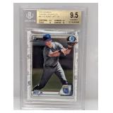 2020 Bobby Witt Bowman Chrome 1st Bcp25 BGS 9.5