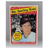 1969 TOPPS Baseball BROOKS ROBINSON HOFR 421 I/S