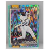 2026 Topps Chrome Aqua Wave Ref Chourio #51 /199