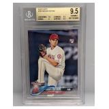 2018 Shohei Ohtani Topps #700 Pitching RC BGS 9.5
