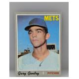 1970 TOPPS Baseball GARY GENTRY MIRACLE MET 153